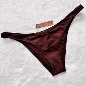 SKIMS Cheeky Tanga Cocoa Bikini Bottom--NWT--XL